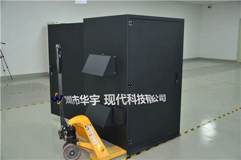 我司21号发货浙江，为浙江某公司提供定制款恒温恒湿户外投影仪安装柜(图1)