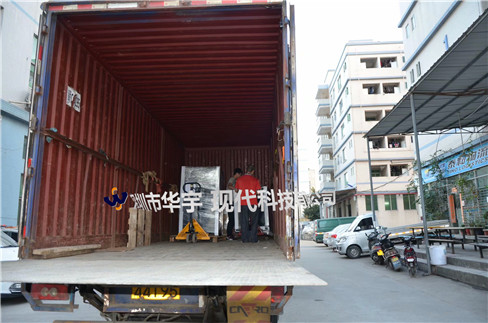 我司21号发货浙江，为浙江某公司提供定制款恒温恒湿户外投影仪安装柜(图4)